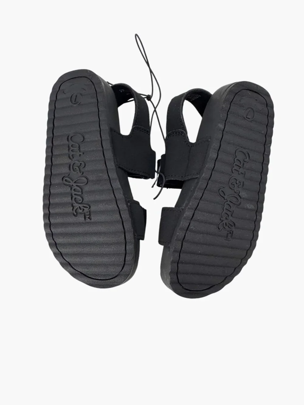 NEW Cat & Jack Toddler Kody Sandals - Black - Size 7
